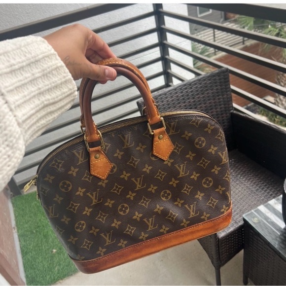 Louis Vuitton Brown Monogram Satchel